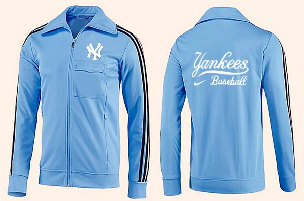 MLB New York Yankees All Light blue Jacket