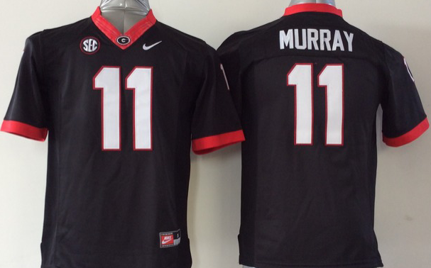 NCAA Georgia Bulldogs #11 Murray Youth Jersey