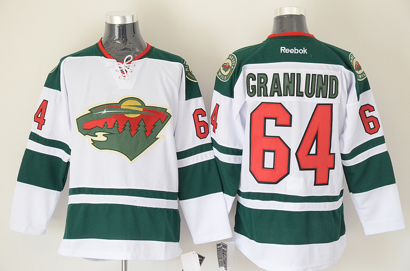 NHL Minnesota Wild #64 Granlund White Jersey