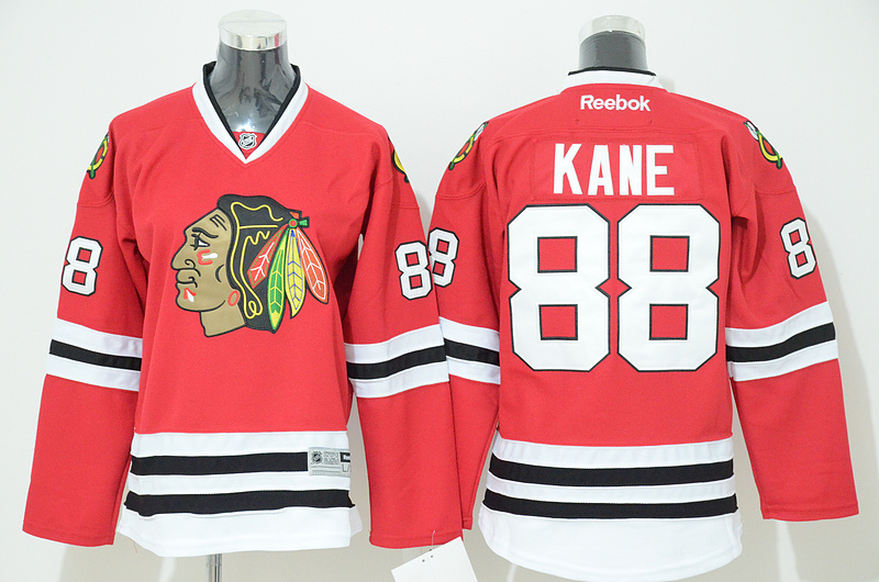 NHL Chicago Blackhawks #88 Kane Red Youth Jersey