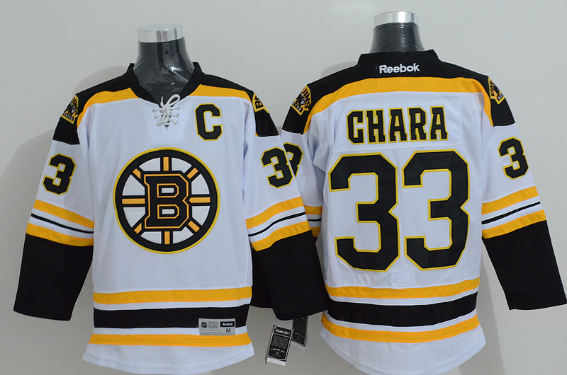 NHL Pittsburgh Penguins #33 Chara White Jersey with C Patch