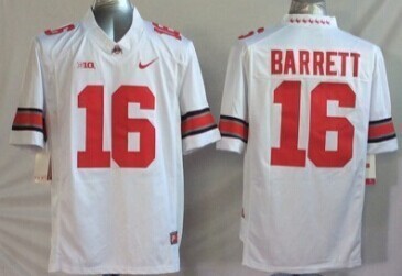 NCAA Ohio State Buckeyes #16 Barrett White Youth Jersey