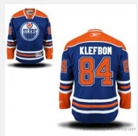 NHL Edmonton Oilers #84 Klefbom Blue Jersey