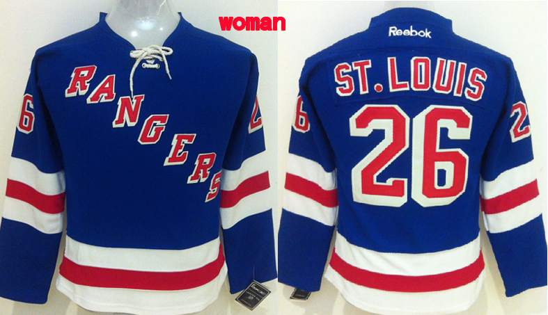 NHL New York Rangers #26 St.Louis Blue Women Jersey
