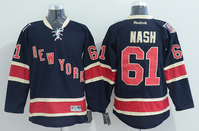 NHL New York Rangers #61 Nash D.Blue Jersey