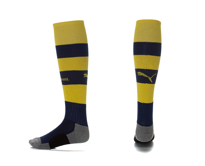 Soccer Club Arsenal Yellow Away Socks