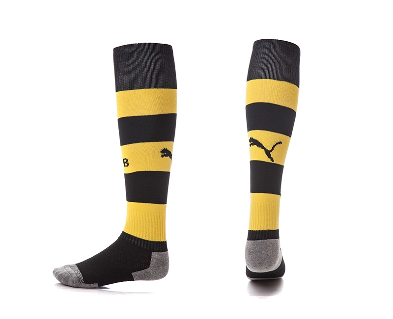 Soccer Club Dortmund Yellow Black Home Socks