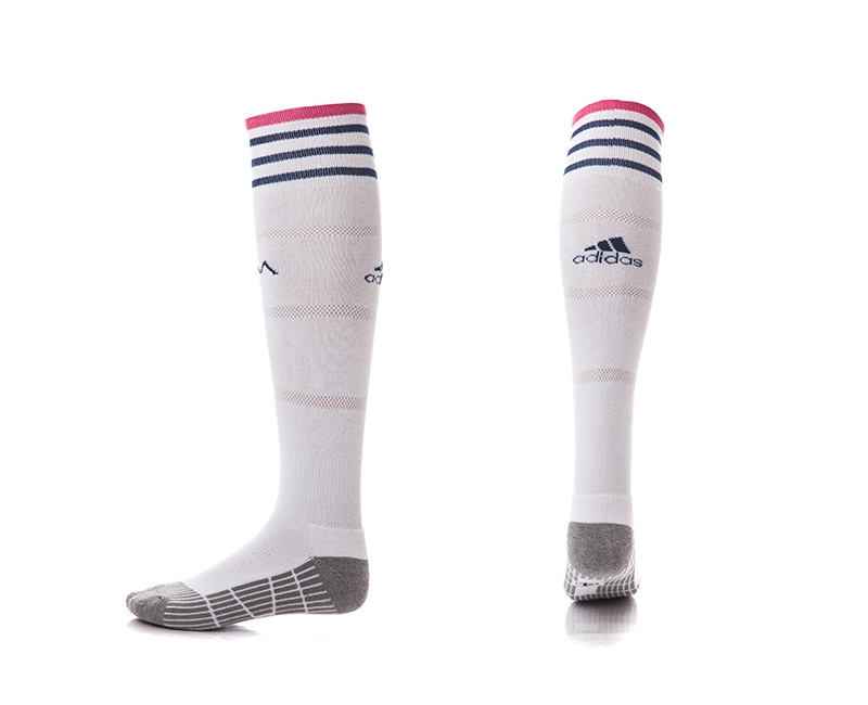 Soccer Club Real Madrid White Home Socks