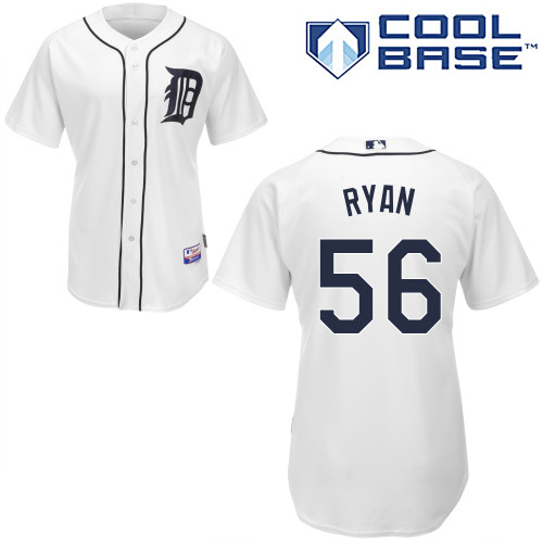 MLB Detroit Tigers #56 Ryan White Jersey