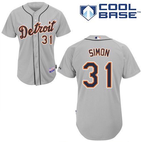 MLB Detroit Tigers #31 Simon Grey Jersey