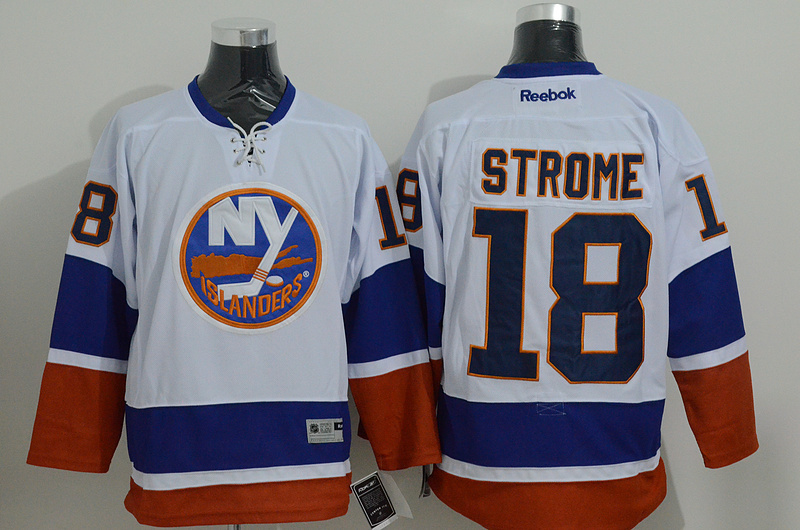 NHL New York Islanders #18 Strome White Jersey