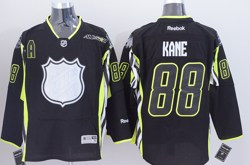 2015 NHL All Star #88 Kane Black Jersey