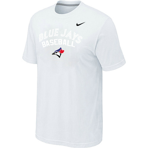 Nike MLB Toronto Blue Jay 2014 Home Practice T-Shirt - White 