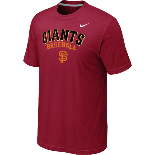 Nike MLB San Francisco Giants 2014 Home Practice T-Shirt - Red 