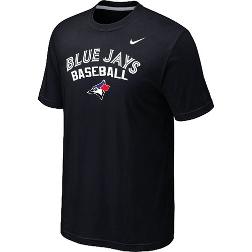 Nike MLB Toronto Blue Jay 2014 Home Practice T-Shirt - Black 