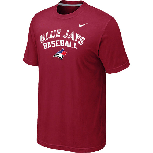 Nike MLB Toronto Blue Jay 2014 Home Practice T-Shirt - Red 