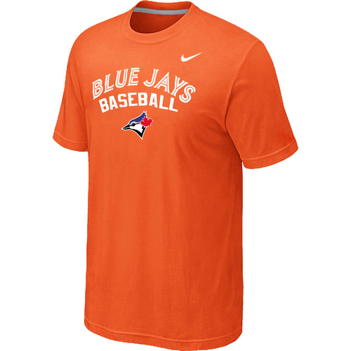 Nike MLB Toronto Blue Jay 2014 Home Practice T-Shirt - Orange 