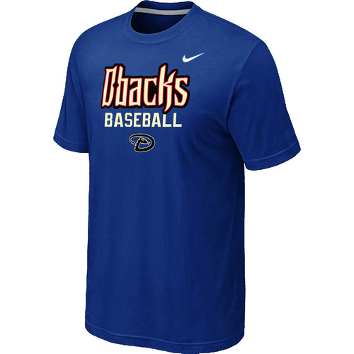 Nike MLB Arizona Diamondbacks 2014 Home Practice T-Shirt - Blue 