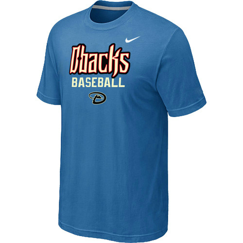 Nike MLB Arizona Diamondbacks 2014 Home Practice T-Shirt - light Blue 