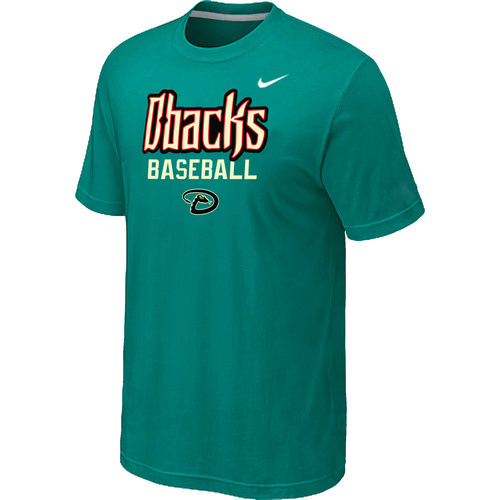 Nike MLB Arizona Diamondbacks 2014 Home Practice T-Shirt - Green 