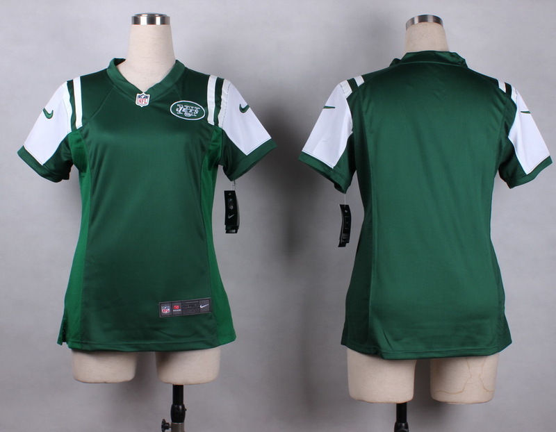 Nike NFL New York Jets Blank Women Green Jersey