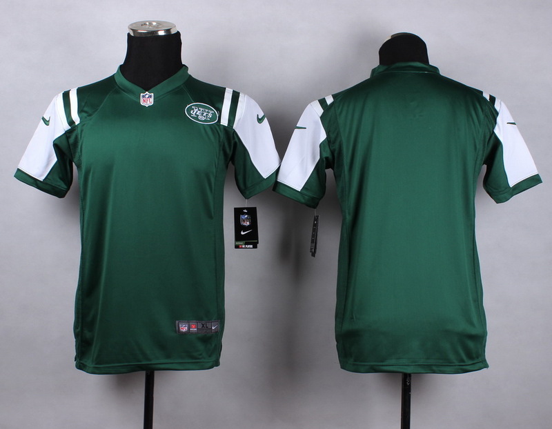 Nike NFL New York Jets Blank Youth Green Jersey