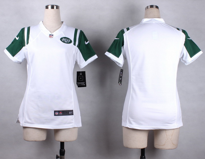 Nike NFL New York Jets Blank Women White Jersey
