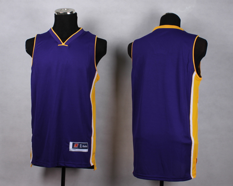 NBA Los Angeles Lakers Blank Purple Jersey