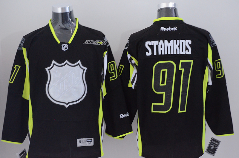 2015 NHL All Star Lighting #91 Stamkos Black Jersey