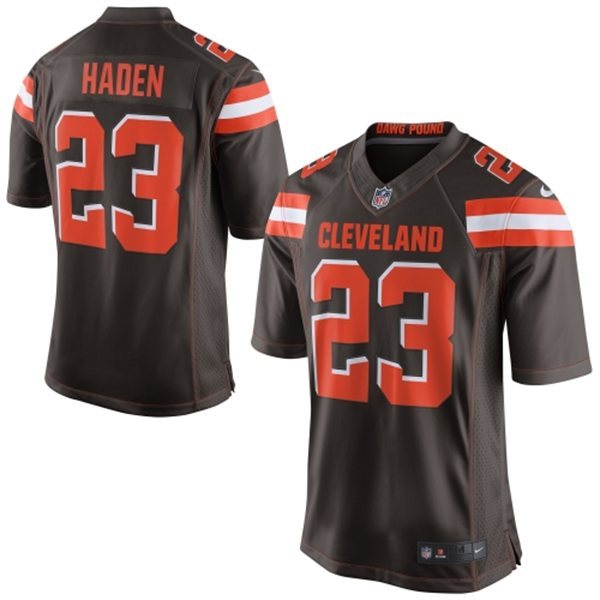 2015 NFL Cleveland Browns #23 Haden Brown Jersey