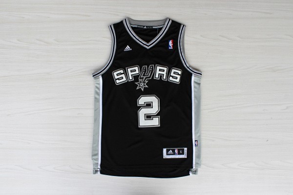 NBA San Antonio Spurs #2 Leonard Black Jersey