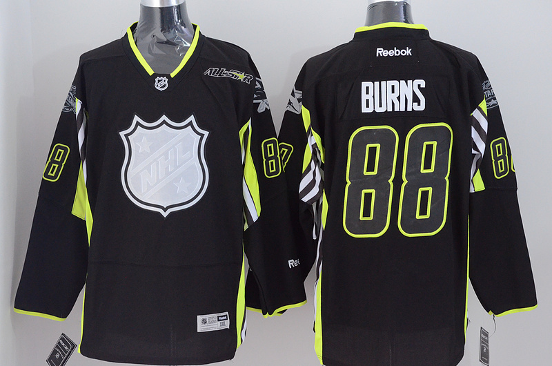 2015 NHL All Star Sharks #88 Burns Black Jersey