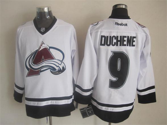 NHL Colorado Avalanche #9 Duchene White Jersey