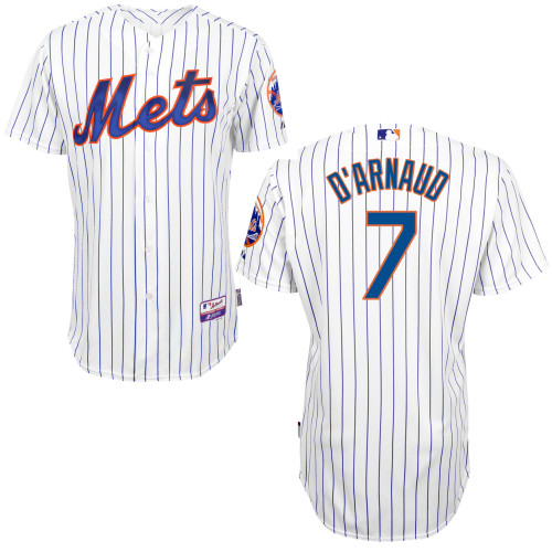 MLB New York Mets #7 DArnaud Cool Base Customized Jersey