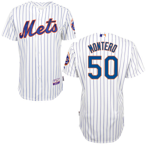 MLB New York Mets #50 Monterd Cool Base Customized Jersey