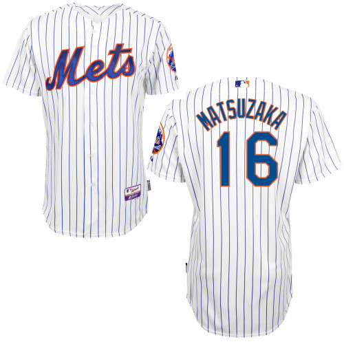 MLB New York Mets #16 Matsuzaka Cool Base Customized Jersey