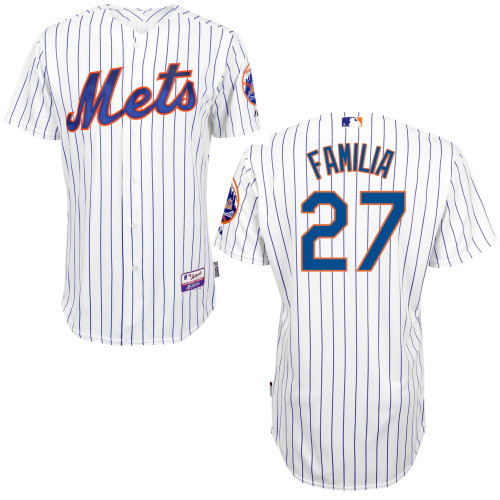 MLB New York Mets #27 Fanilia Cool Base Customized Jersey
