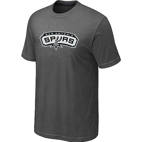 San Antonio Spurs Big & Tall Primary Logo D.Grey T-Shirt 