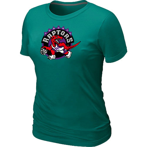 NBA Toronto Raptors Big & Tall Primary Logo L.Green Womens T-Shirt 