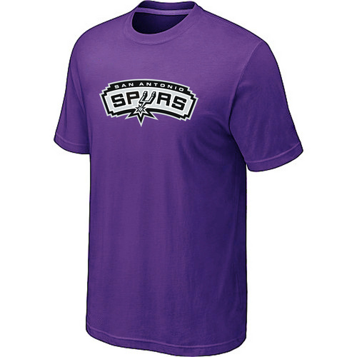 San Antonio Spurs Big & Tall Primary Logo Purple T-Shirt 