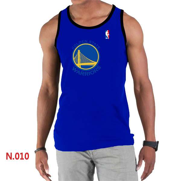 NBA Golden State Warriors Big & Tall Primary Logo men Blue Tank Top