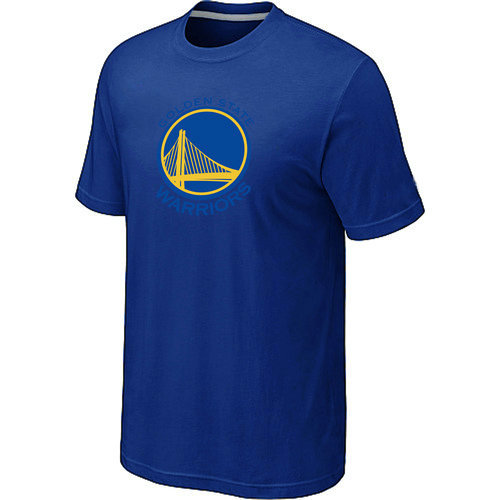 NBA Golden State Warriors Big & Tall Primary Logo Blue T-Shirt 