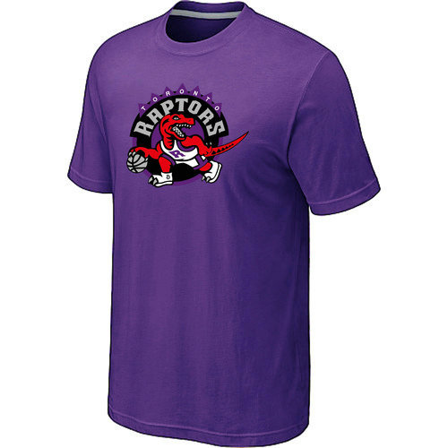 NBA Toronto Raptors Big & Tall Primary Logo Purple T-Shirt
