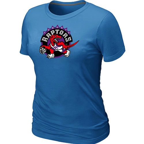 NBA Toronto Raptors Big & Tall Primary Logo L.blue Womens T-Shirt 