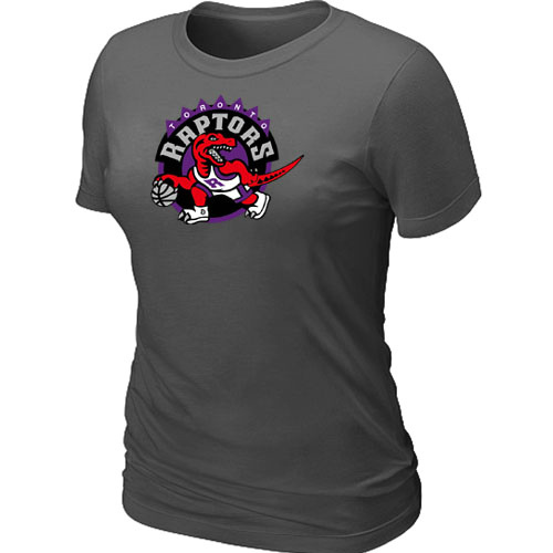 NBA Toronto Raptors Big & Tall Primary Logo D.Grey Womens T-Shirt 