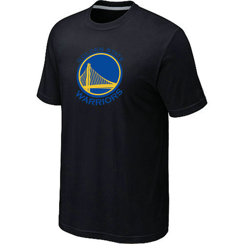 NBA Golden State Warriors Big & Tall Primary Logo Black T-Shirt 