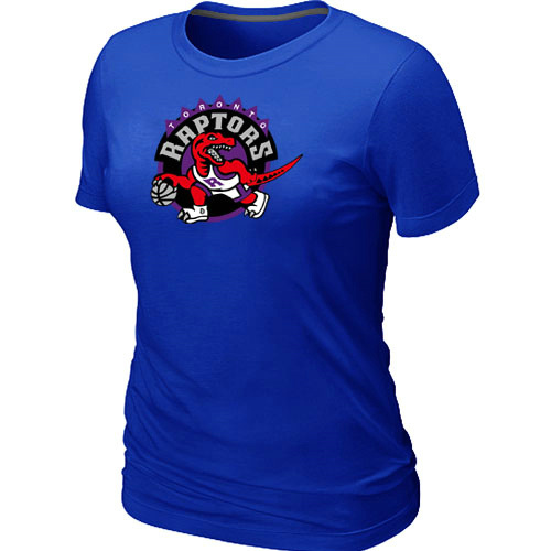 NBA Toronto Raptors Big & Tall Primary Logo Blue Womens T-Shirt 