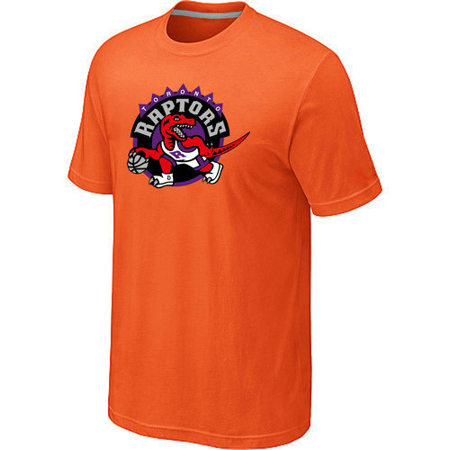 NBA Toronto Raptors Big & Tall Primary Logo Orange T-Shirt