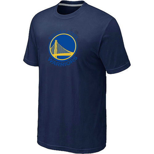 NBA Golden State Warriors Big & Tall Primary Logo D.Blue T-Shirt