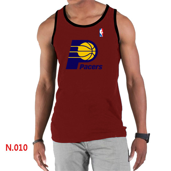 NBA Indiana Pacers Big & Tall Primary Logo men Red Tank Top